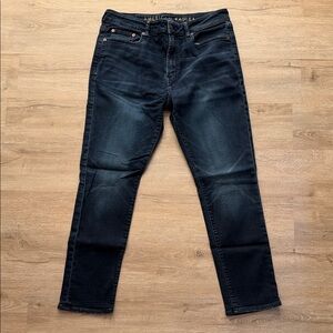 American Eagle Outfitters Men's Deep Indigo Slim Jeans